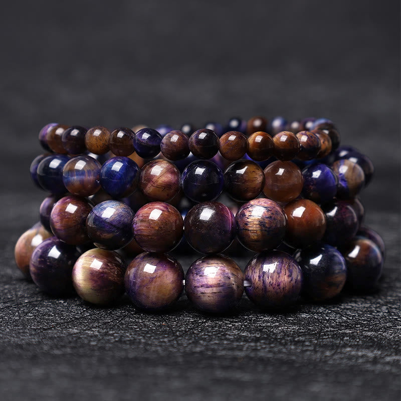 mystic zen Stone Various Tiger Eye Confidence Bracelet