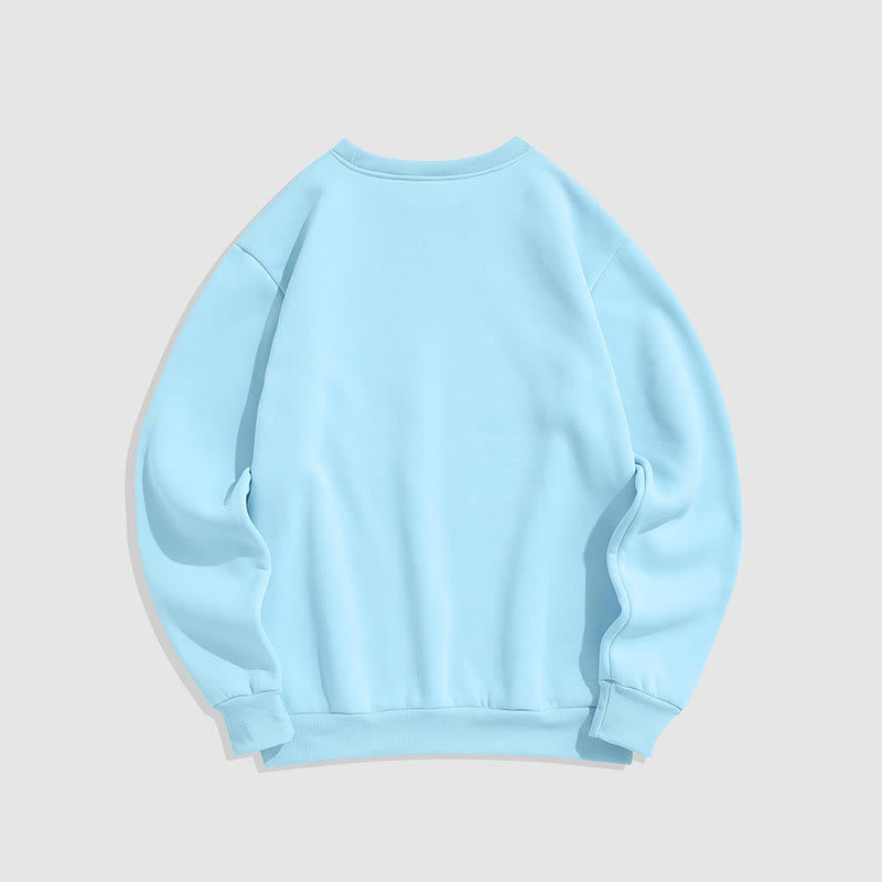 Colorful Flowers Surrounding mystic zen Fleece Lined Sweatshirt