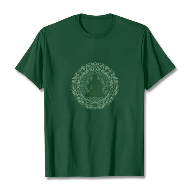Mandala mystic zen Cotton Tee T-shirt