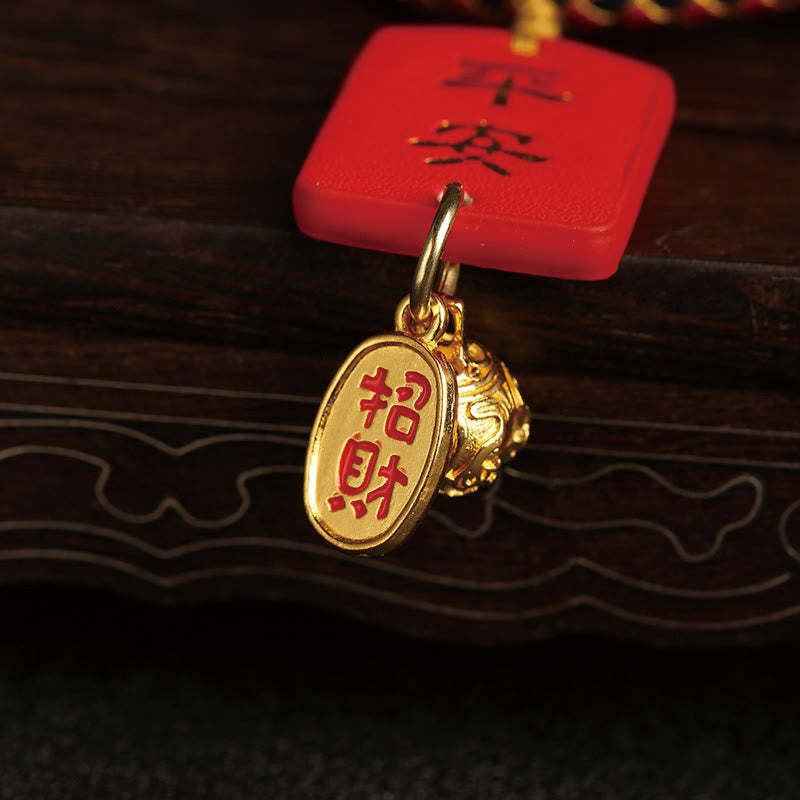 Gourd Fu Character Safe And Well Fortune Car Hanging Decoration