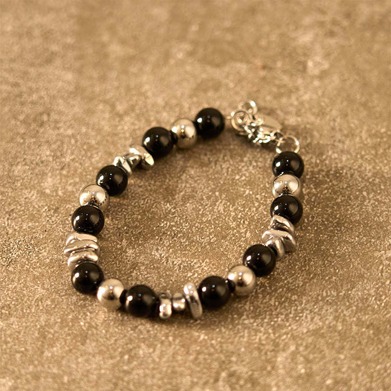 Black Onyx Fortune Bracelet