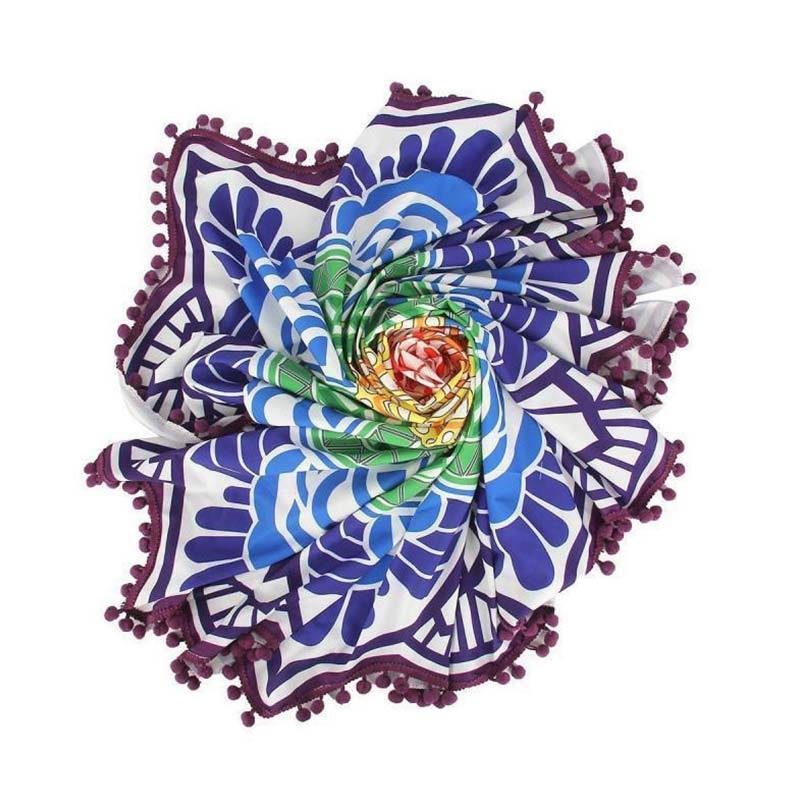 Tibetan Mandala Harmony Mat Decoration