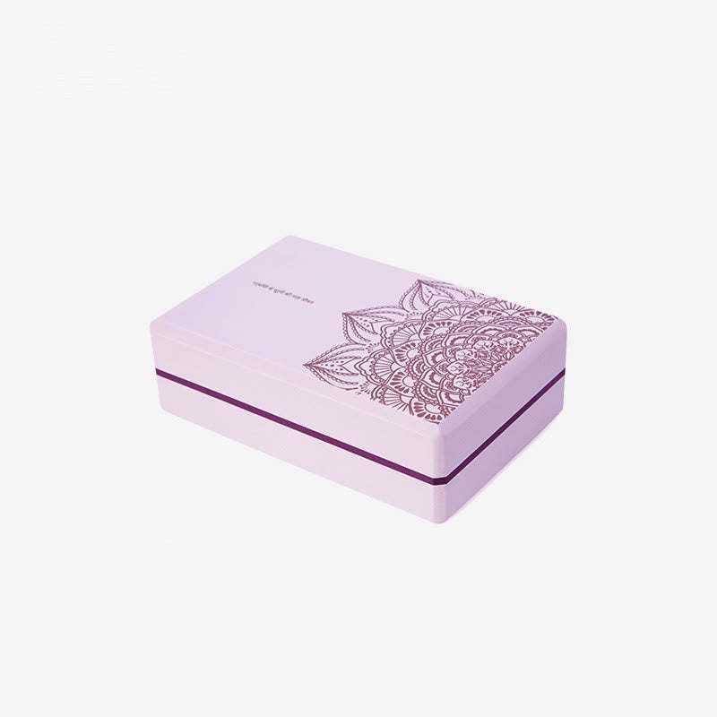 Tibetan Mandala Mindful Soft Non-Slip Foam Yoga Block
