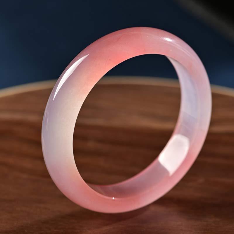 Pink Crystal Love Warmth Bracelet Bangle