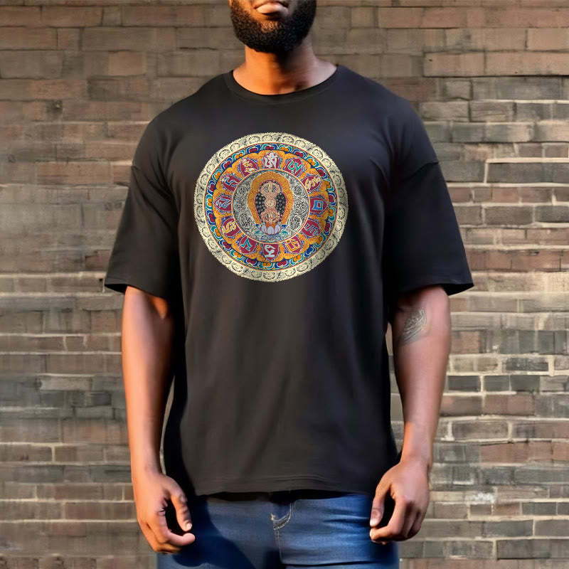 Dorje Vajra Mandala mystic zen Cotton Tee T-shirt