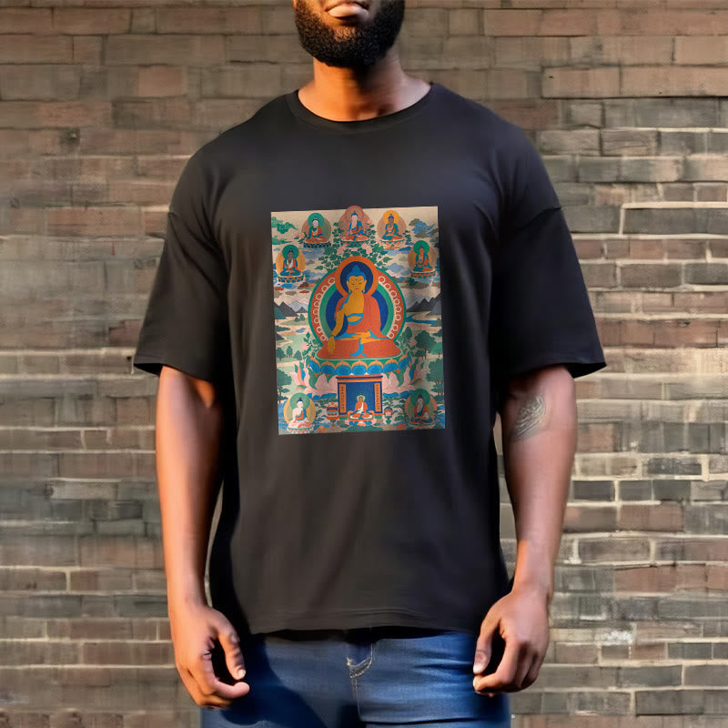 The Medicine mystic zen Sutra Transformed Into Art Tee T-shirt