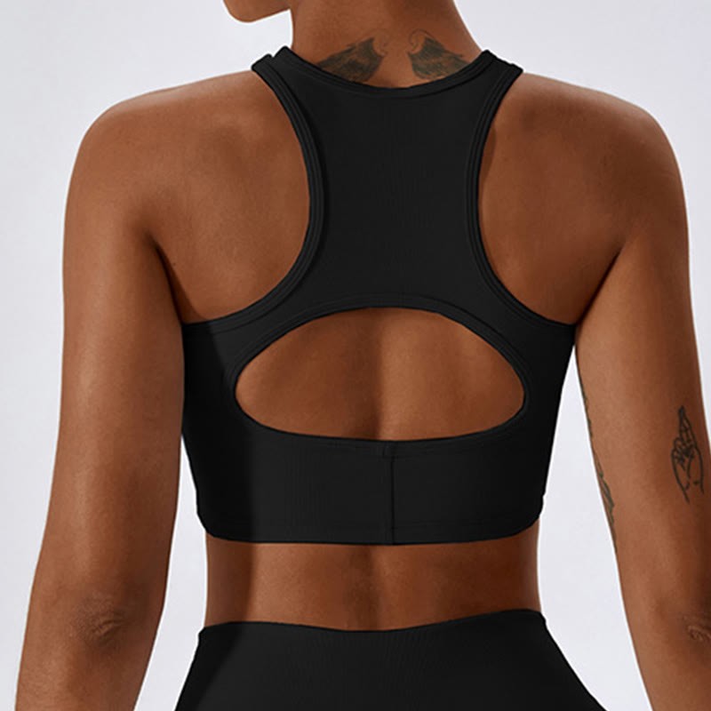 Sleeveless Crop Tank Top Flared Pants Sports Fitness Yoga