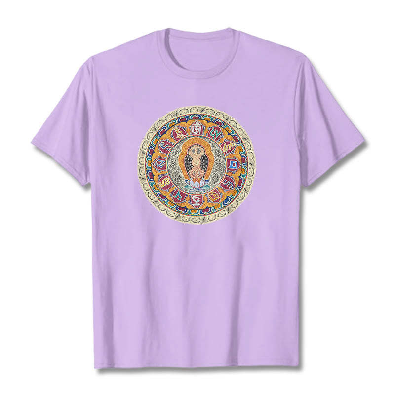 Dorje Vajra Mandala mystic zen Cotton Tee T-shirt
