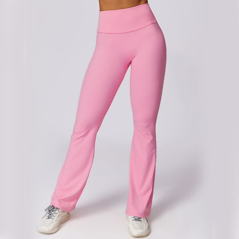 High Waist Flare Pants For Sports Fitness Yoga