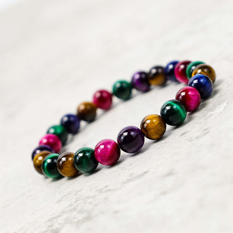 mystic zen Stone Various Tiger Eye Confidence Bracelet
