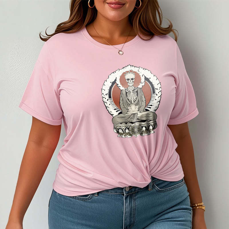 Skeleton Pattern Tee T-shirt