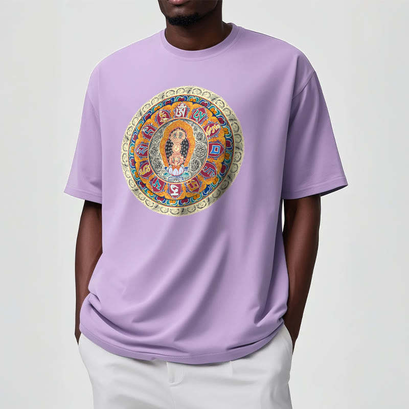 Dorje Vajra Mandala mystic zen Cotton Tee T-shirt