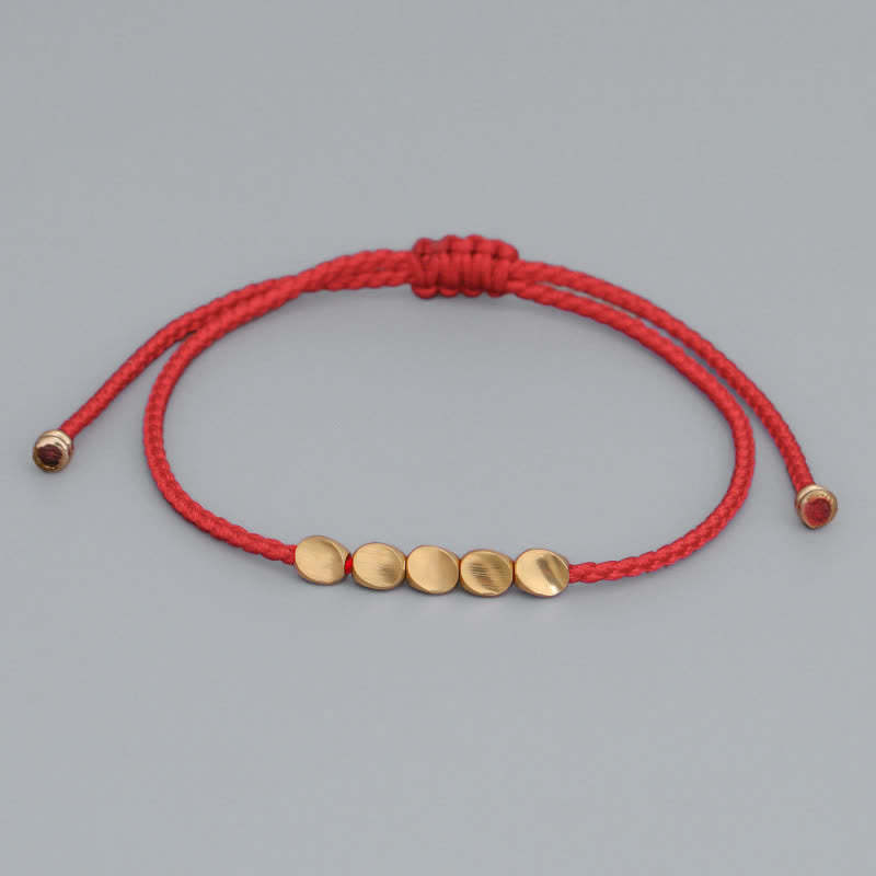 FengShui Lucky Red String Bracelet