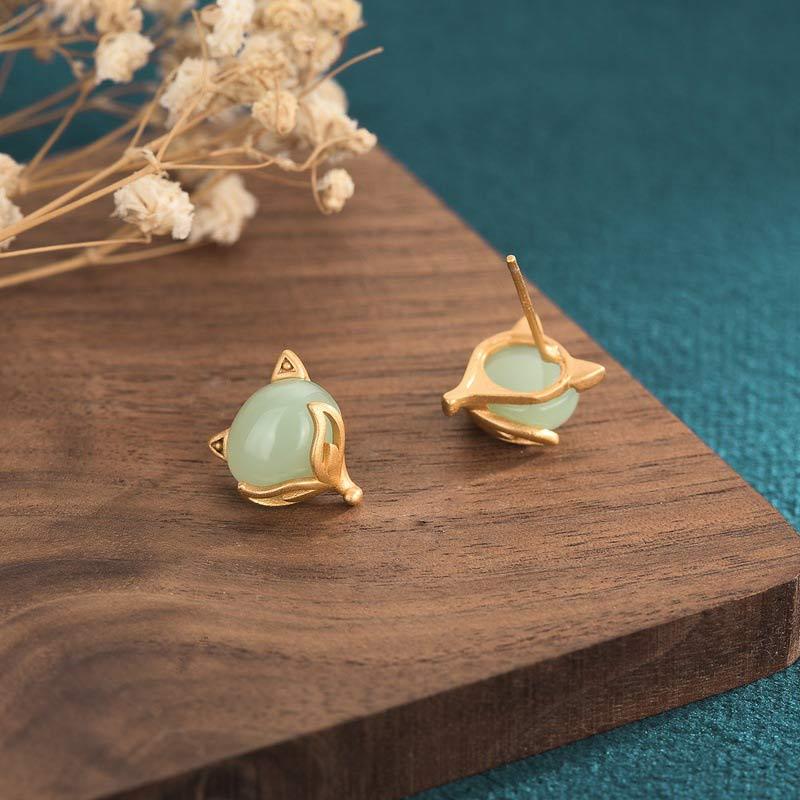 FengShui Jade Luck Earrings