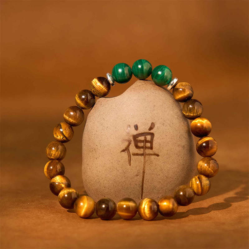 mystic zen Stone Various Tiger Eye Confidence Bracelet