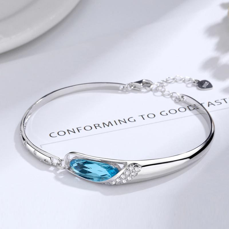 925 Silver Plated Copper 12 Constellations of the Zodiac Charm Bracelet