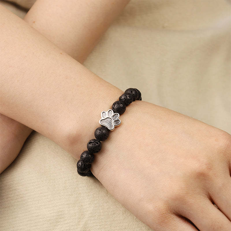 Save A Dog Stone Bracelet