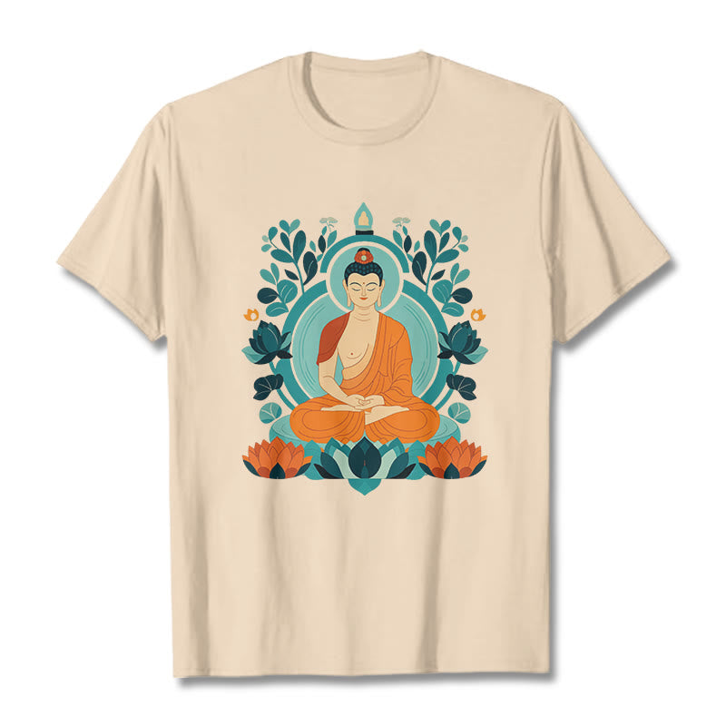 Lotus mystic zen Meditation Tee T-shirt