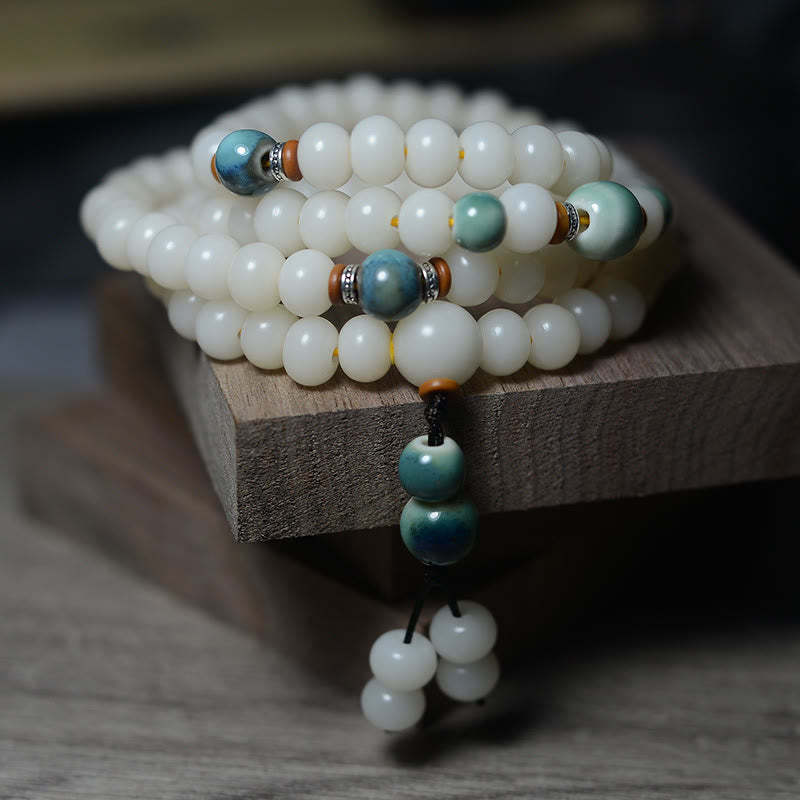 108 Mala Beads Bodhi Seed Keep Away Evil Spirits Calm Bracelet