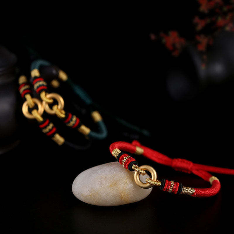FengShui Lucky Red String Couple Bracelet