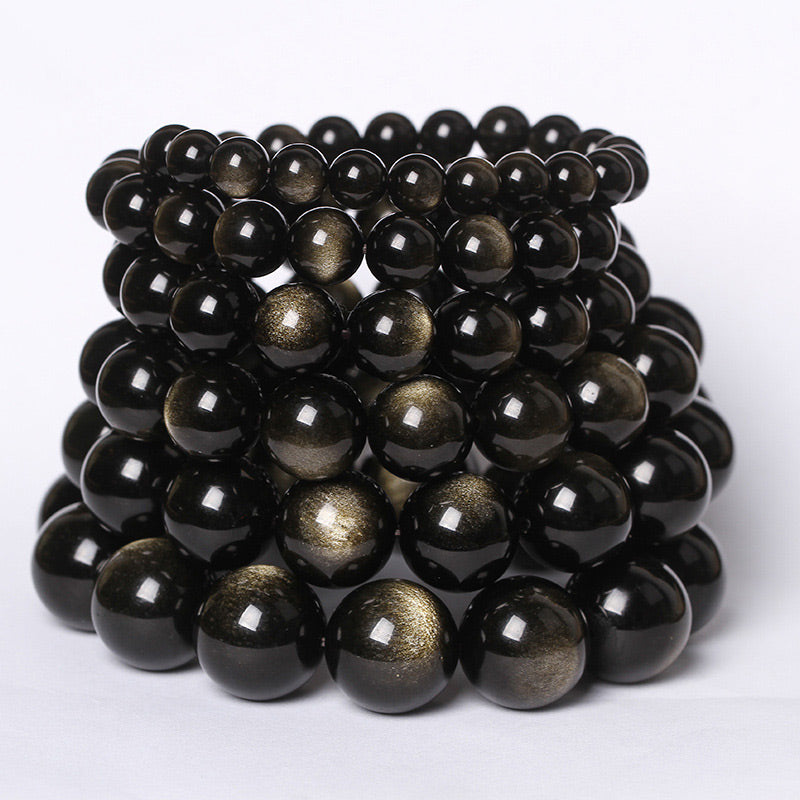 Tibetan Obsidian Purification Bracelet