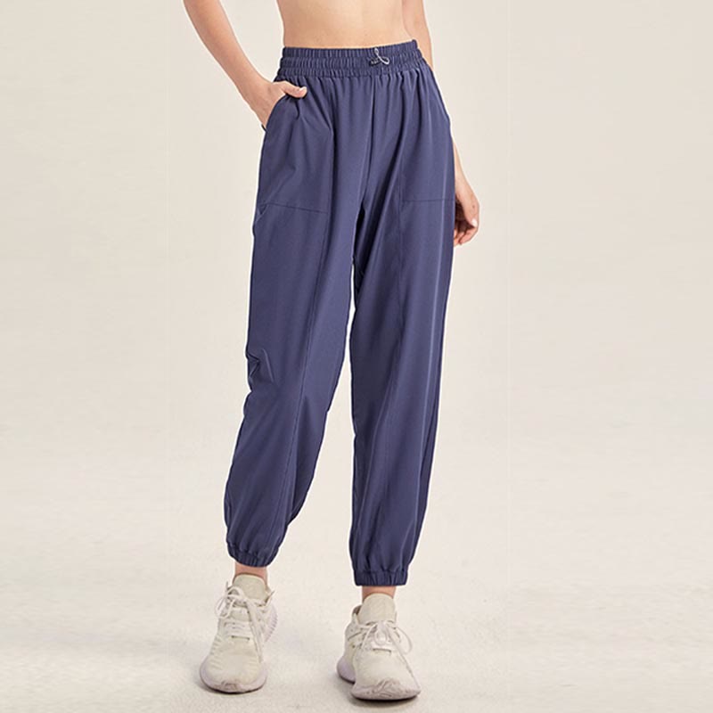 Fitness Yoga Sports Track Pants With Pockets
