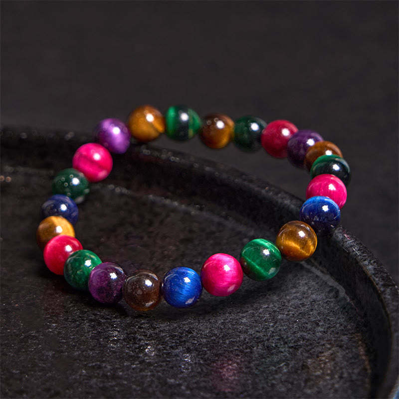 mystic zen Stone Various Tiger Eye Confidence Bracelet