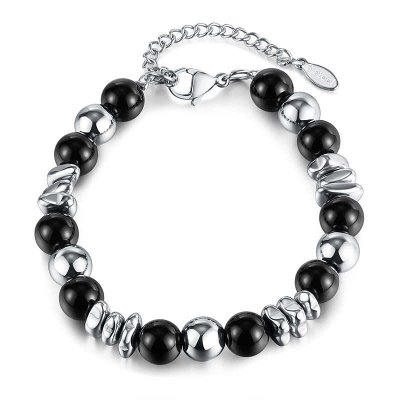 Black Onyx Fortune Bracelet