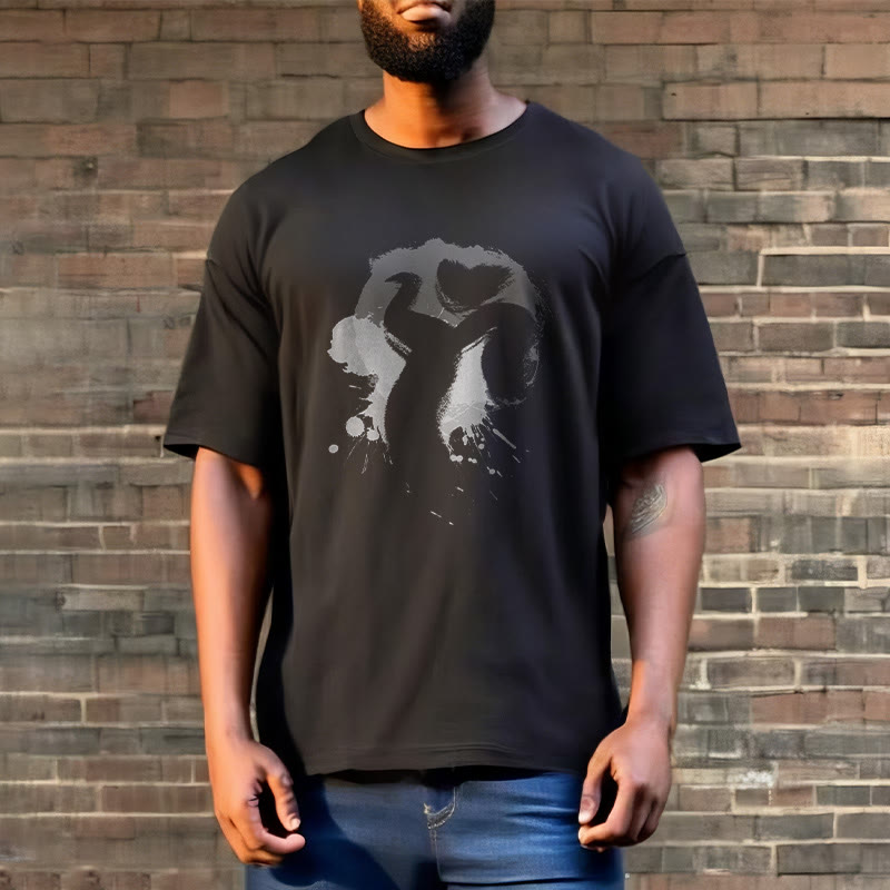 OM Swan Cotton Tee T-shirt