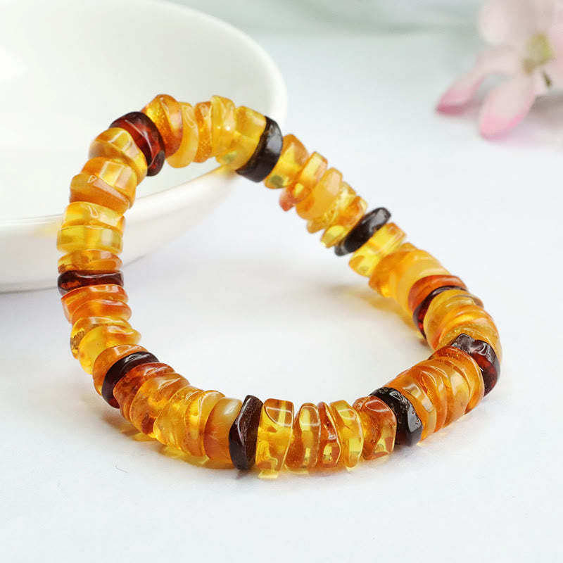 Amber Peace Buckle Confidence Bracelet