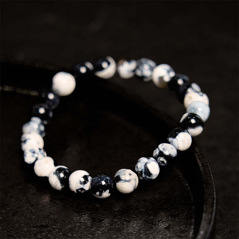 mystic zen Stone Orca Agate Protection Bracelet