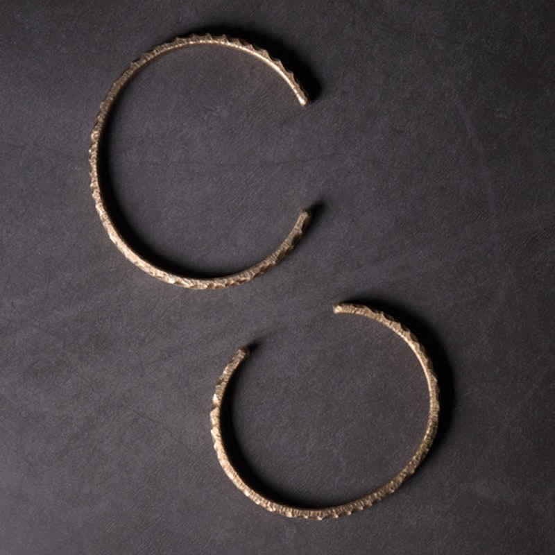 Simple Design Copper Wealth Cuff Bracelet
