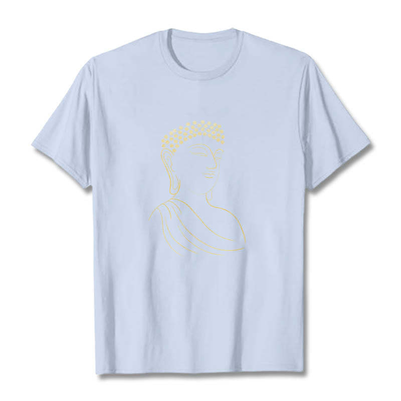 Meditating mystic zen Pattern Tee T-shirt