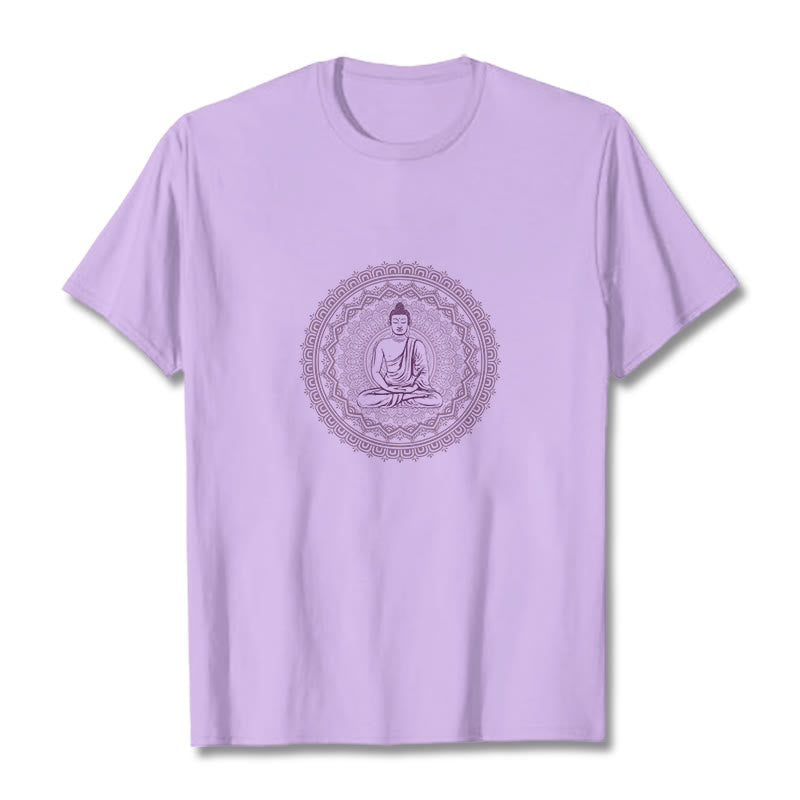 Mandala mystic zen Cotton Tee T-shirt
