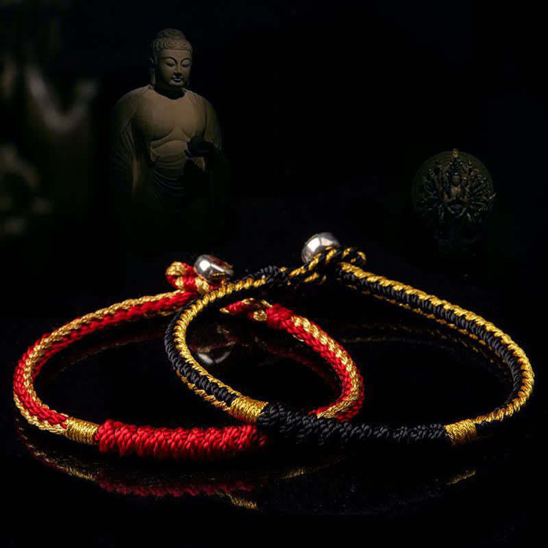 Tibetan Handmade Braid Luck String Protection Bracelet