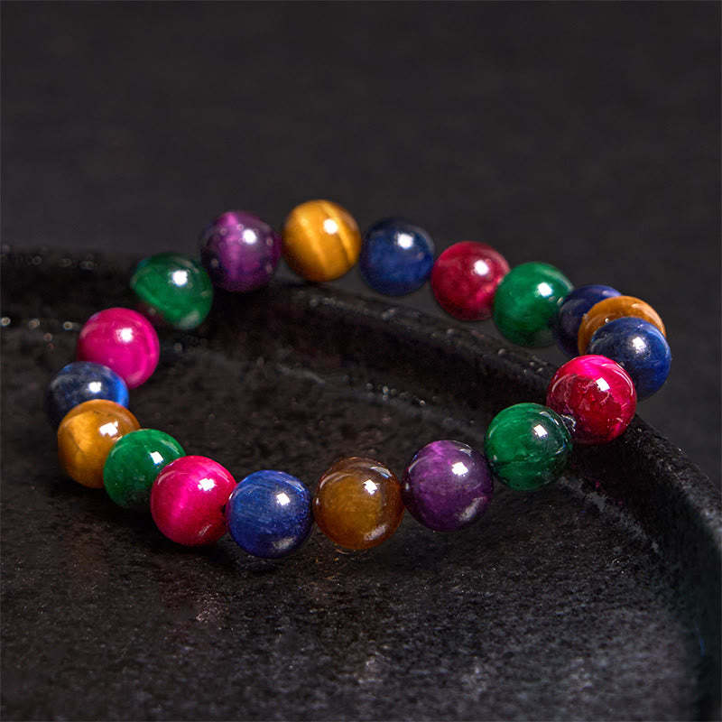 mystic zen Stone Various Tiger Eye Confidence Bracelet