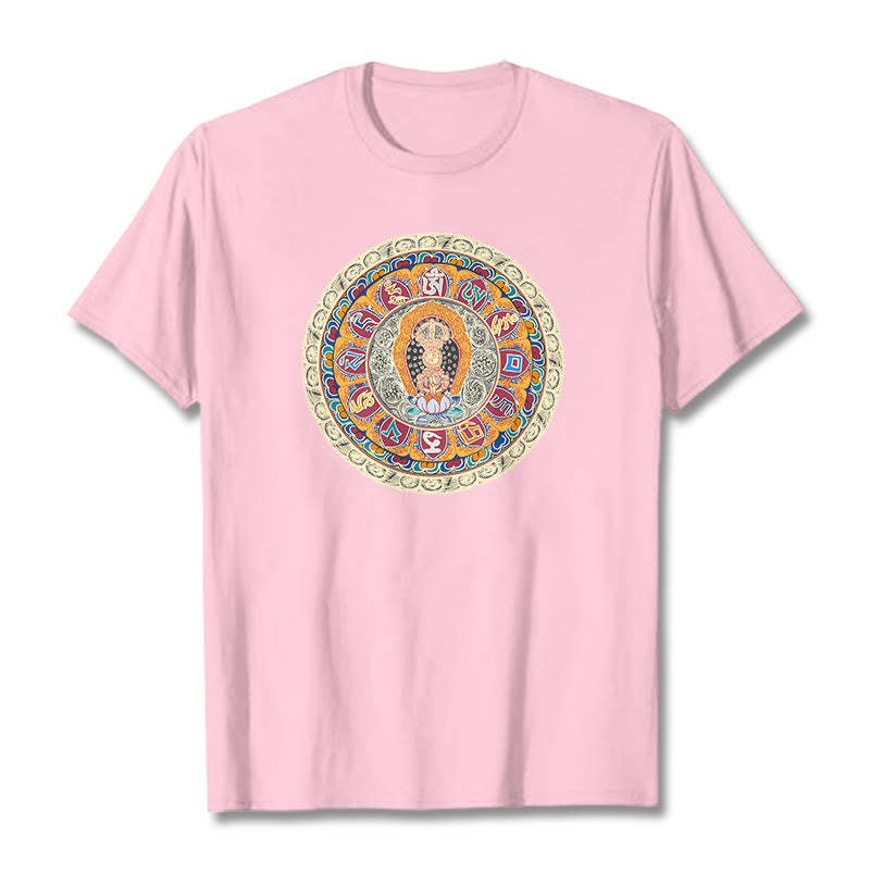 Dorje Vajra Mandala mystic zen Cotton Tee T-shirt