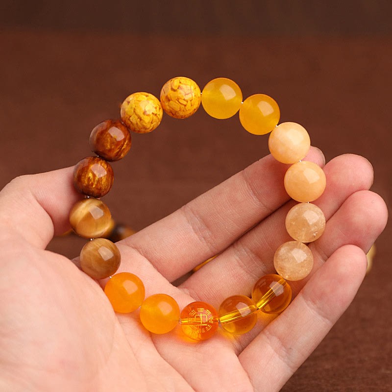 Five Elements Various Agate Balance Luck Bracelet
