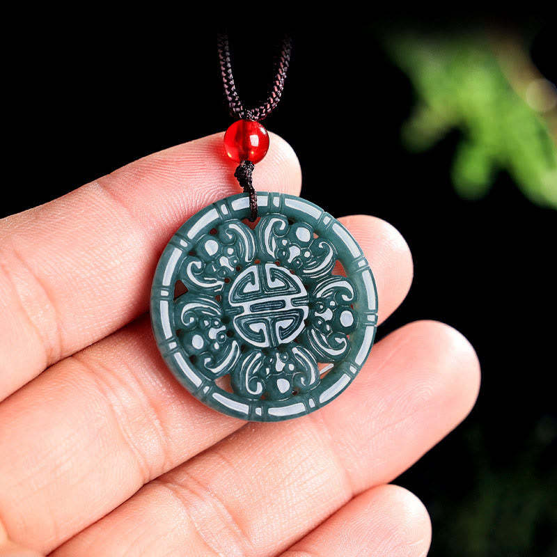 Jade Ingot Abundance Necklace Pendant