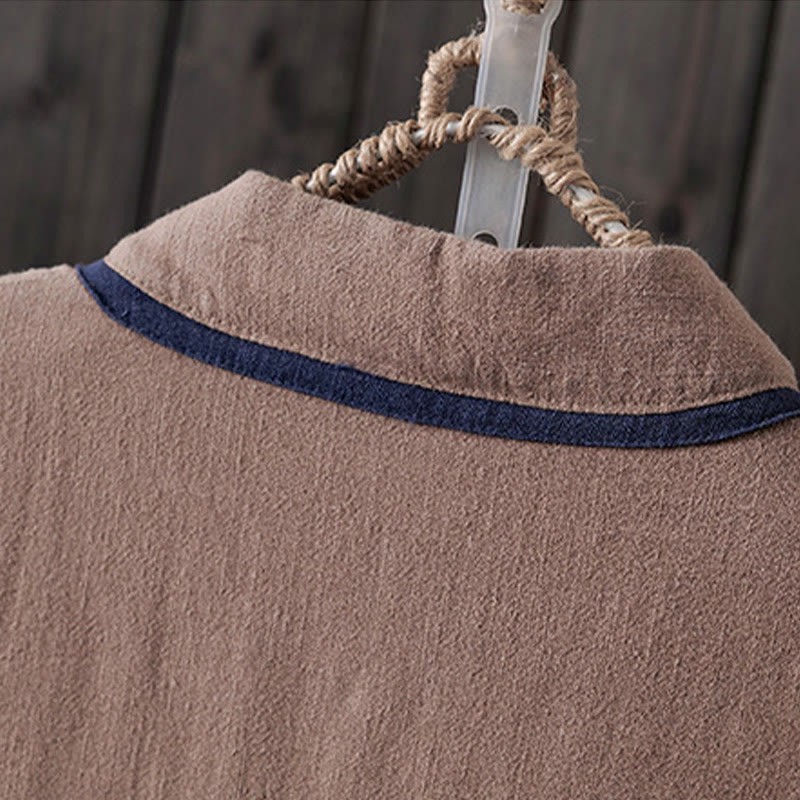 Loose Mid-length Coat That Goes Over The Knee Cotton Women's Jacket Shirts Clothing