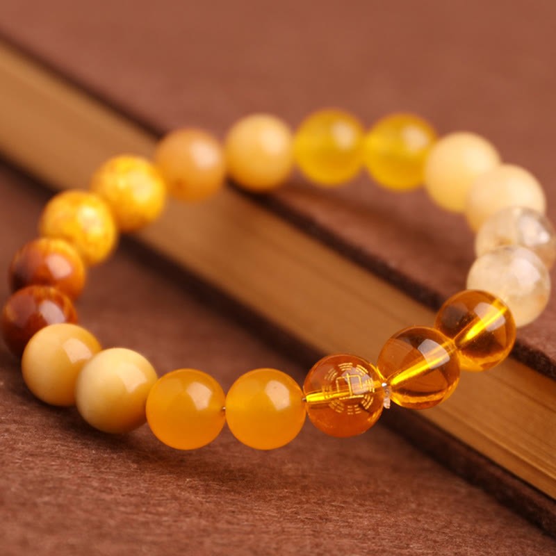 Five Elements Various Agate Balance Luck Bracelet