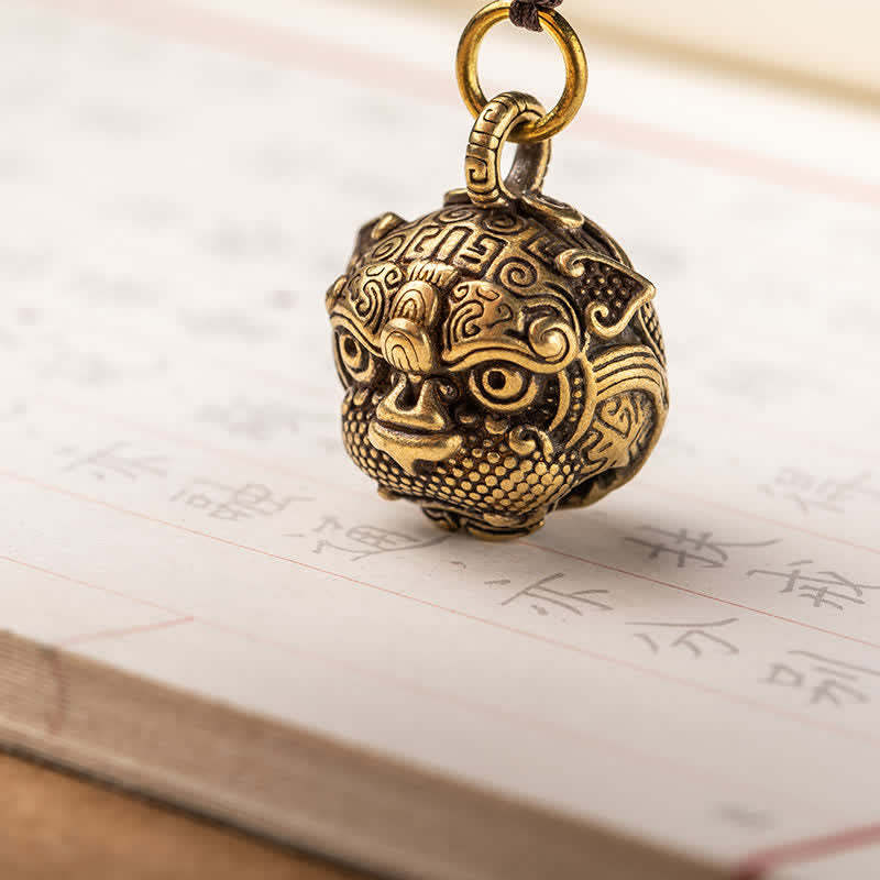 PiXiu Wealth Copper Key Chain