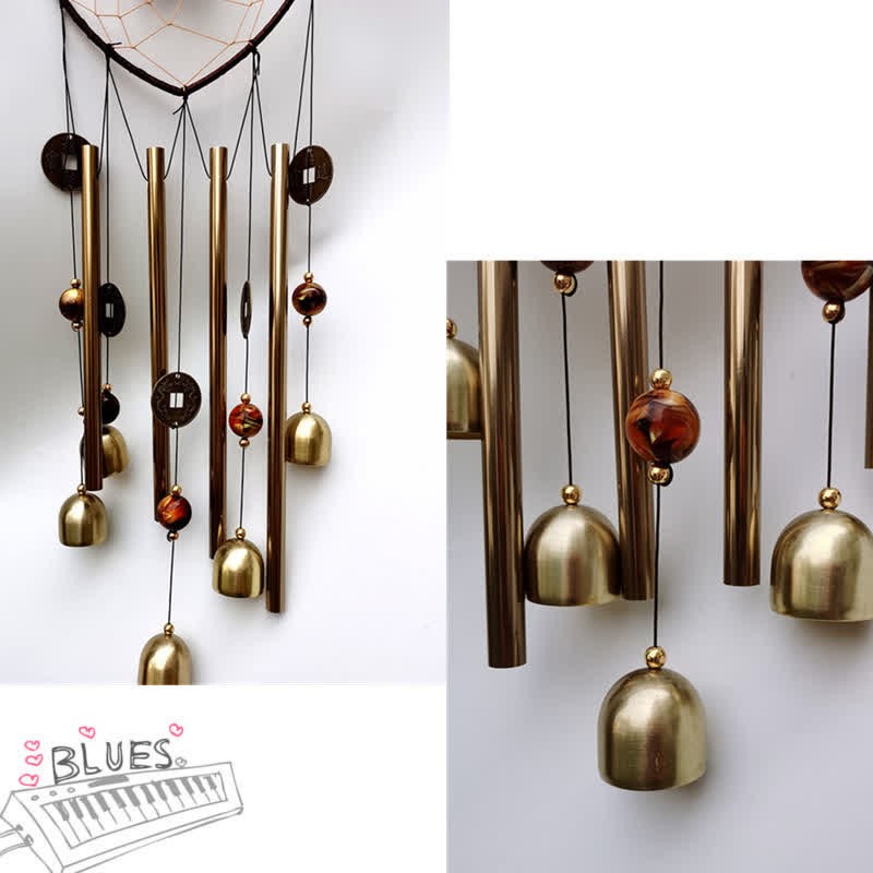 Dream Catchers Love Elephant Boat Wall Hanging Chime Bell Handmade Home Decoration