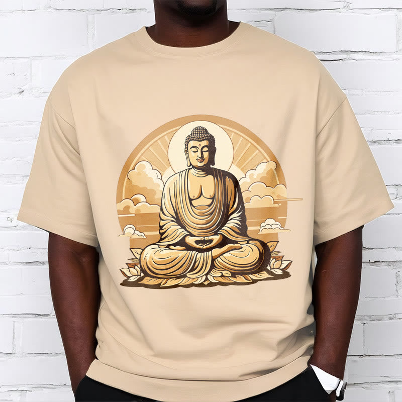 Sun Auspicious Clouds mystic zen Tee T-shirt