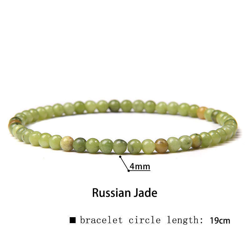 4mm Various Stone Crystal Mini Beads Healing Bracelet
