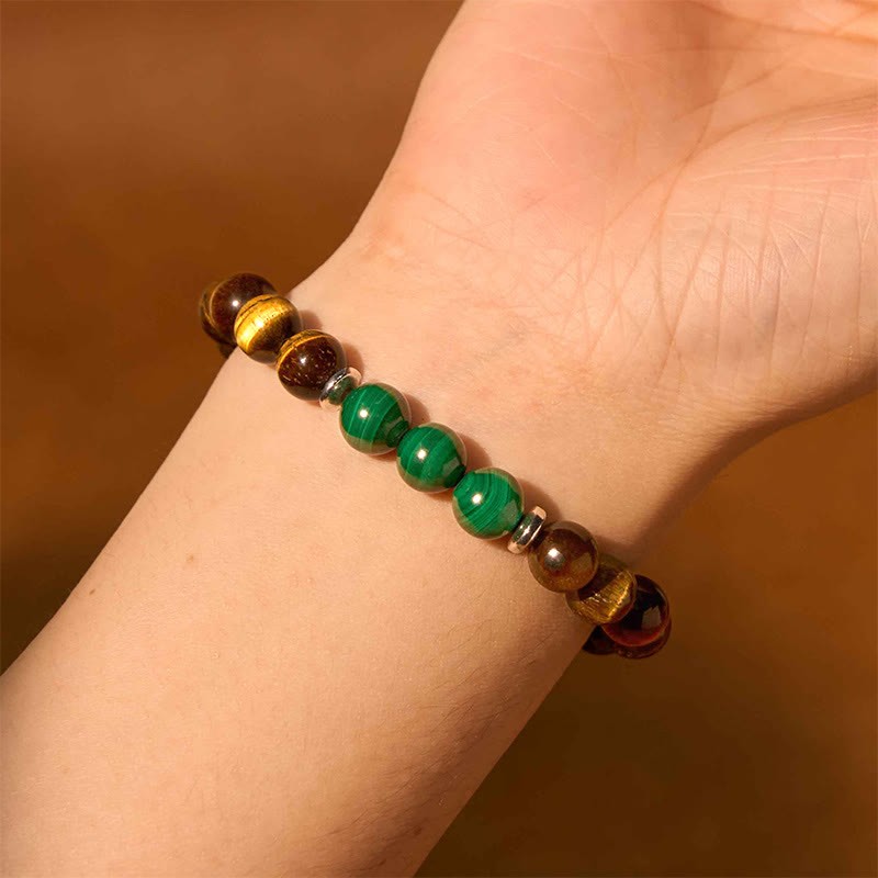 mystic zen Stone Various Tiger Eye Confidence Bracelet