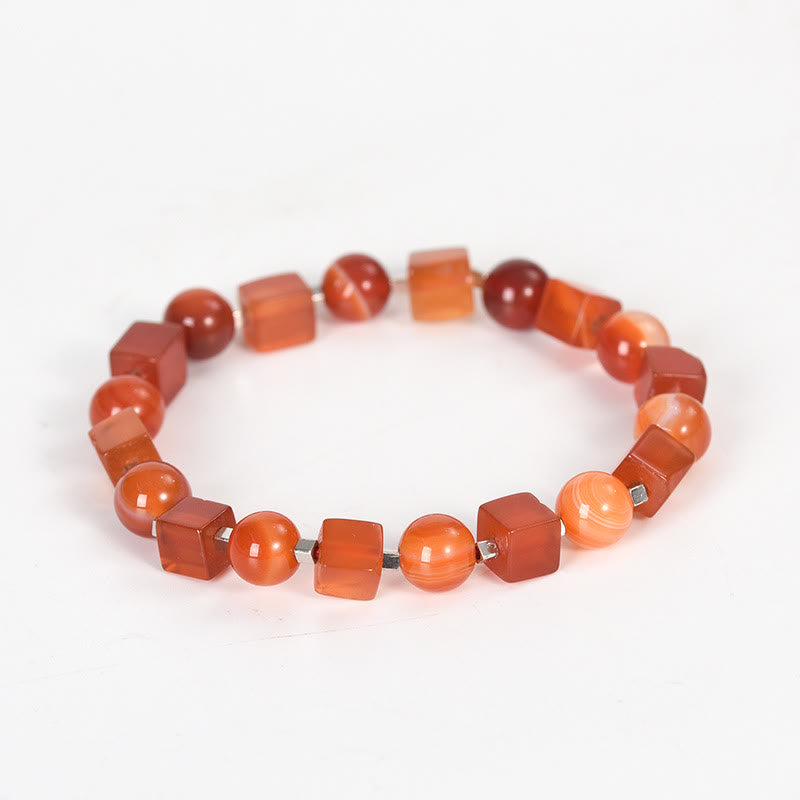 Various Crystals Black Obsidian Purification Bracelet