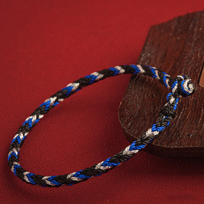 May prosperity fill your life Lucky Multicolored Bracelet
