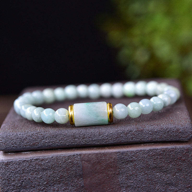 Natural Jade Luck Prosperity Bracelet
