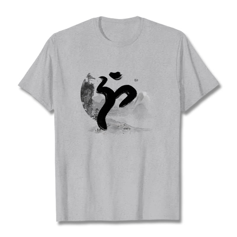 OM Landscape Cotton Tee T-shirt